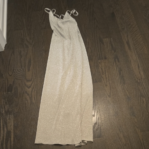 New Mango Silver Maxi Dress - Picture 6 of 6